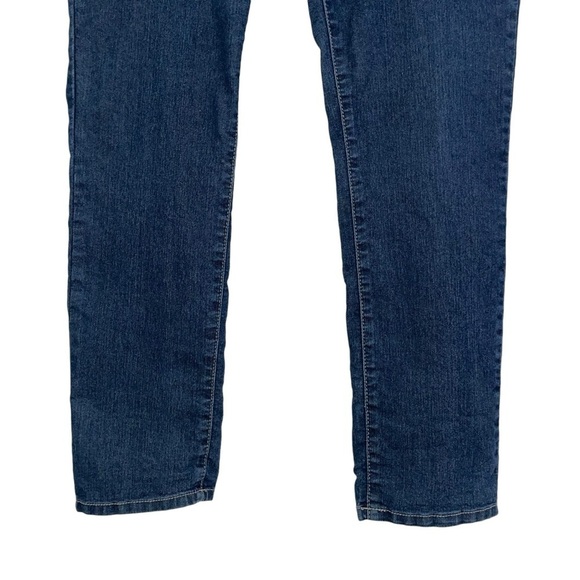 NYDJ lift and tuck jeans jegging stretch high-rise dark blue women 12 j84248f43 - Picture 3 of 9